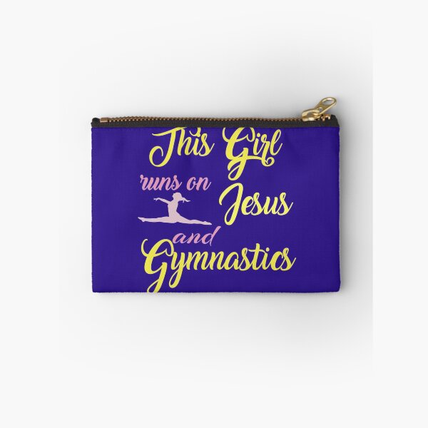 Item preview, This Girl runs on Jesus and Gymnastics designed and sold by Gymnastics Store.