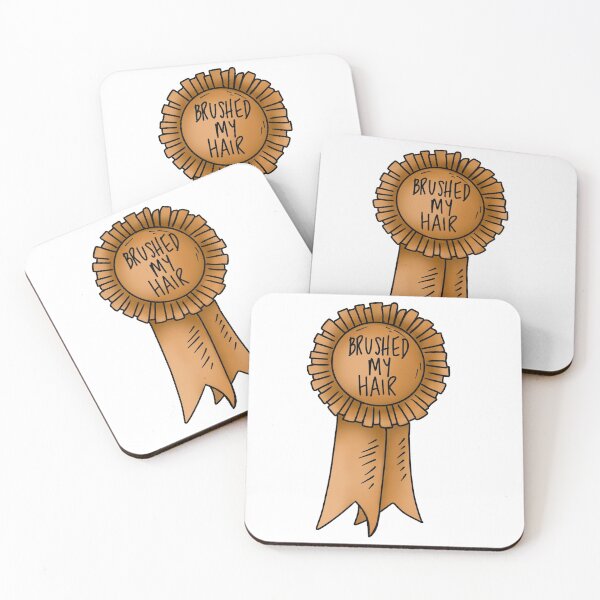 Item preview, "brushed my hair" gold ribbon designed and sold by Danielle Silver.
