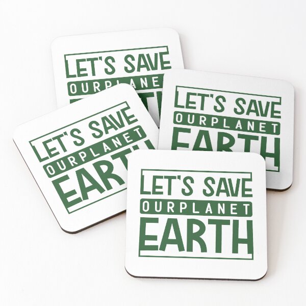 Item preview, Let's Save our Planet Earth designed and sold by Mande Arts.