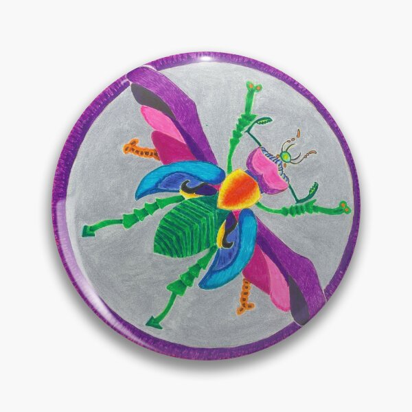 Item preview, Colorful Beetle designed and sold by Keatos.
