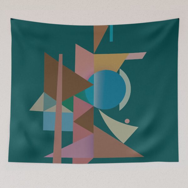 Item preview, Abstract composition - on bottle green designed and sold by korasi.