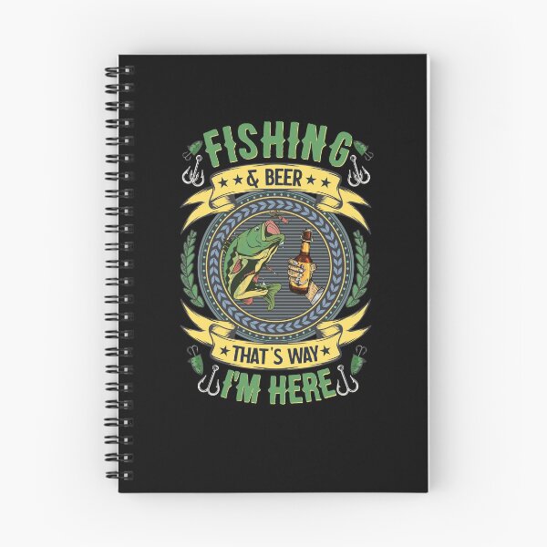 Artikelvorschau, Angeln und Bier I lustiges Angler Geschenk entworfen und verkauft von Grimbart.