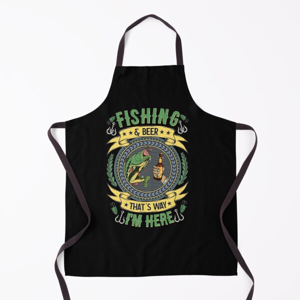 Artikelvorschau, Angeln und Bier I lustiges Angler Geschenk entworfen und verkauft von Grimbart.