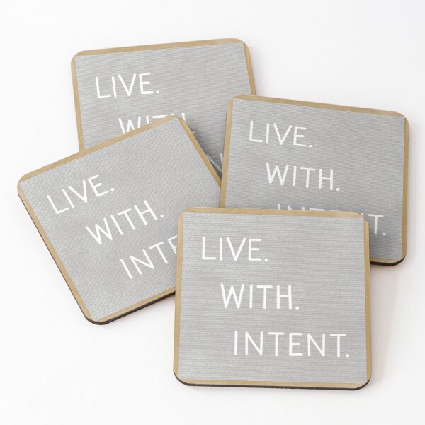Item preview, Live With Intent Letter Board designed and sold by Emma Vett.