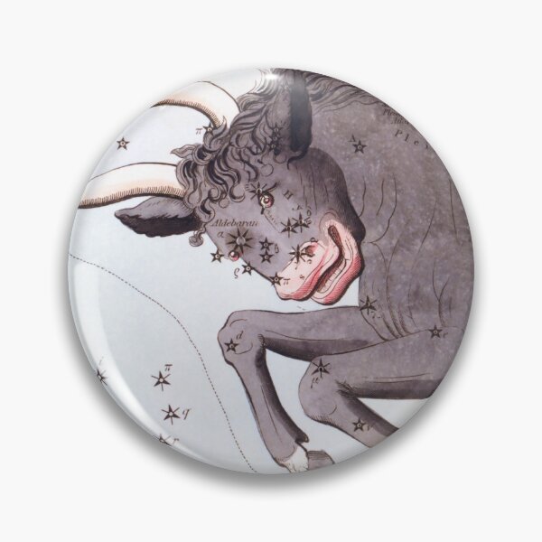 Item preview, Antique Taurus Constellation Map designed and sold by VintageArchive.