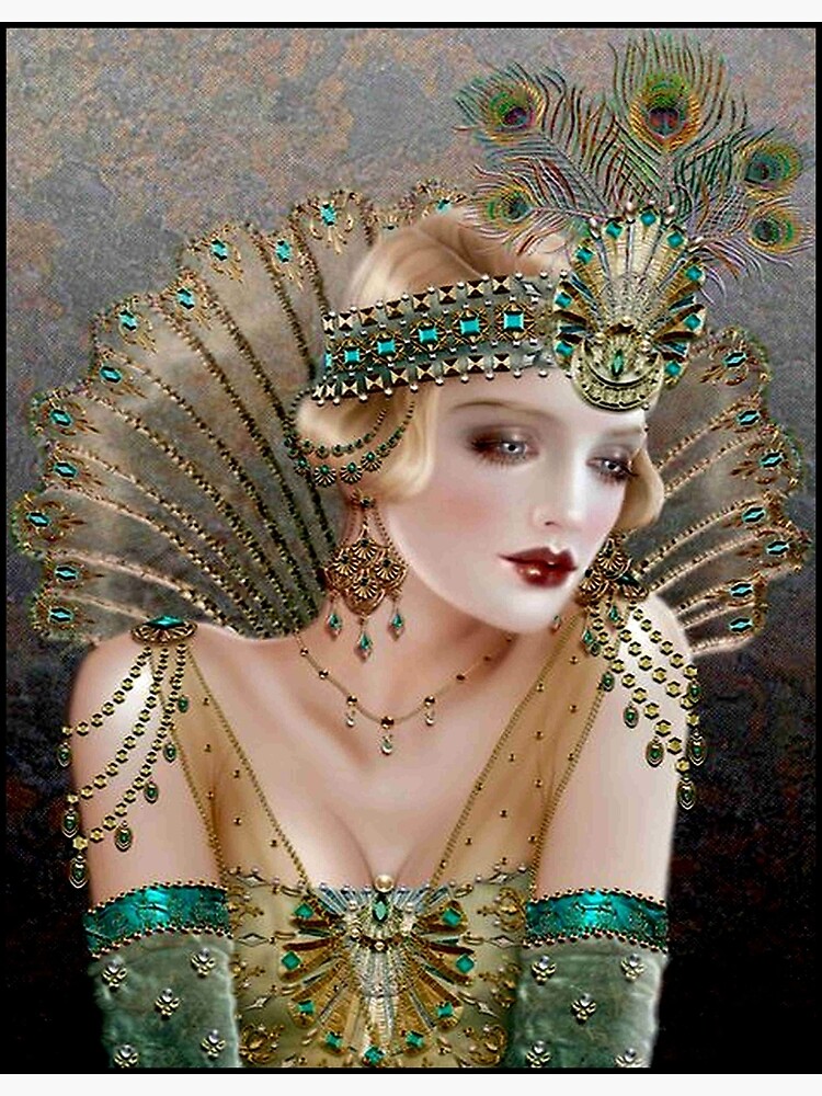 FLAPPER : Vintage 1929 Beautiful Fashion Magazine Advertising Print by posterbobs
