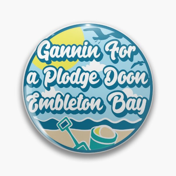 Item preview, Gannin for a plodge doon Embleton Bay - Going for a paddle in the sea at Embleton Bay designed and sold by robimerch.