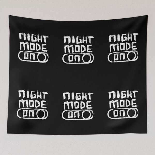 Item preview, Night Mode ON for Night Owl designed and sold by badlydrawnbabe.