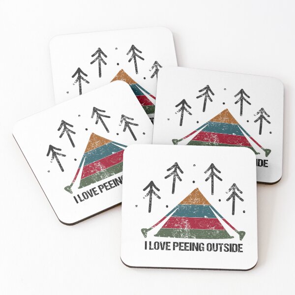 Item preview, I Love Peeing Outside Camping lover Grung Design designed and sold by Artysneak.
