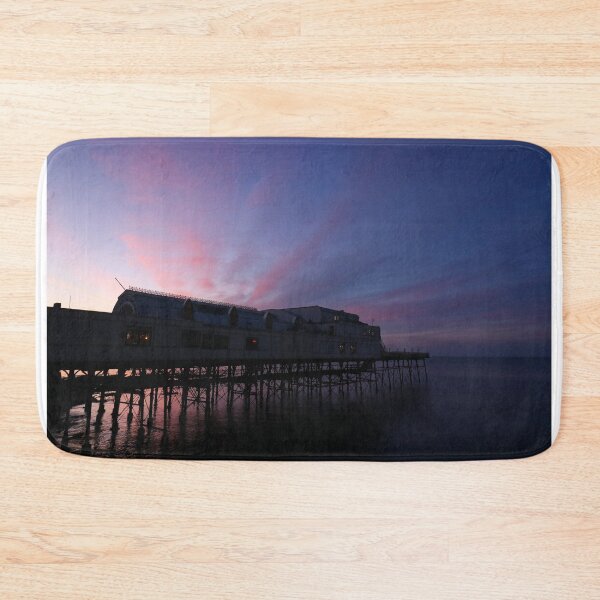 Item preview, Aberystwyth's Royal Pier at sunset designed and sold by GreyFeatherPhot.