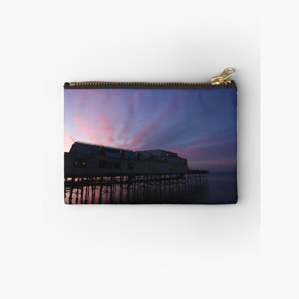 Item preview, Aberystwyth's Royal Pier at sunset designed and sold by GreyFeatherPhot.