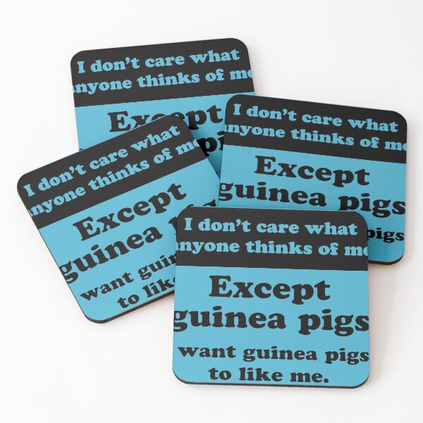 Item preview, I Don’t Care What Anyone Thinks Of Me (Except Guinea Pigs) designed and sold by rodentgorl.
