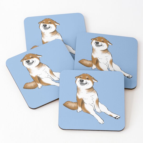 Item preview, Funny Sitting Shiba Inu designed and sold by Furkid Studio.