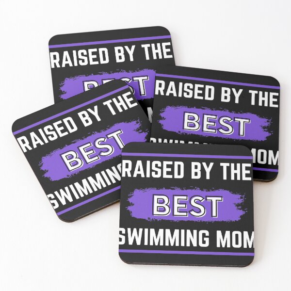 Item preview, Raised by the best swimming mom designed and sold by TheGreenGoat.