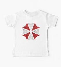 Resident Evil Umbrella Typography Baby Tee