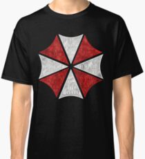 Resident Evil Umbrella Typography Classic T-Shirt