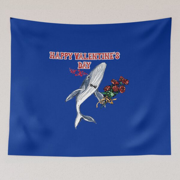 Item preview, Valentines Day Whales designed and sold by whaleharmony.