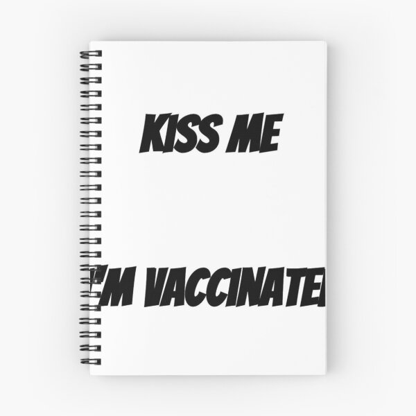 Aperçu de l'œuvre Embrasse-moi je suis vacciné créée et vendue par PIZZUTS.