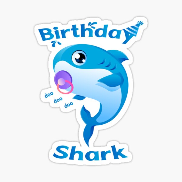 Baby Shark Outfit Stickers Redbubble