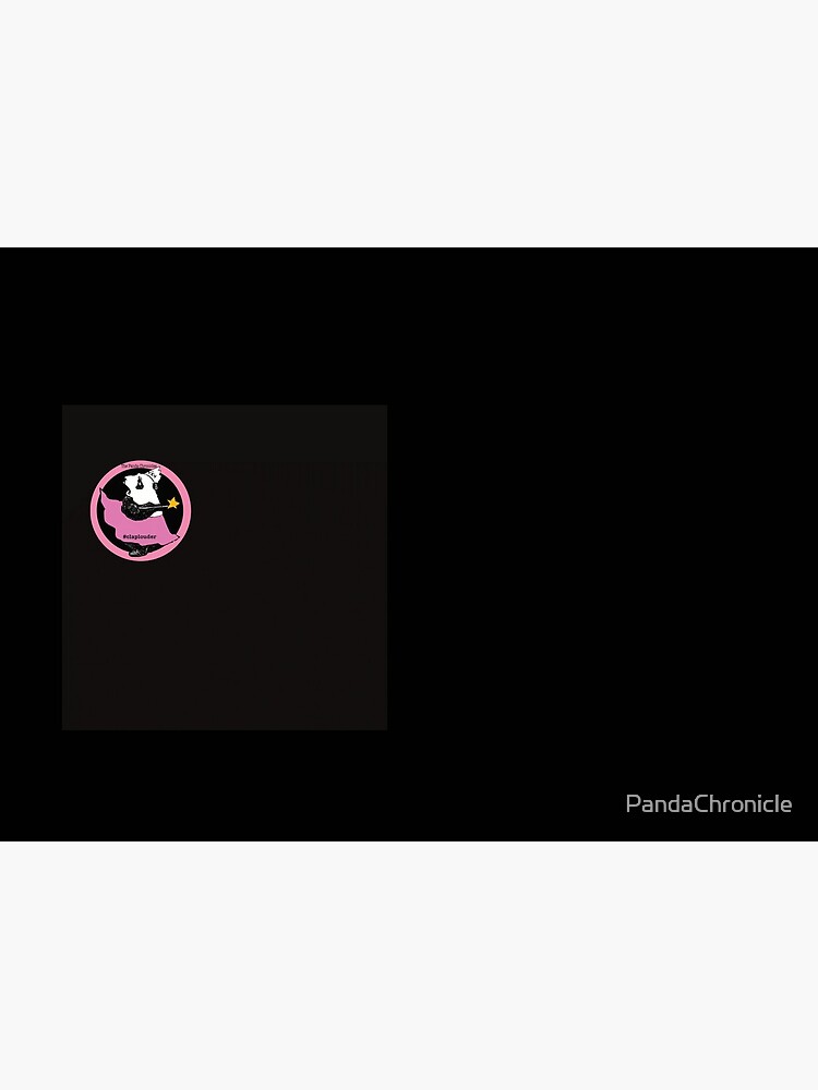 Pouty Pinky on Black Mask by PandaChronicle