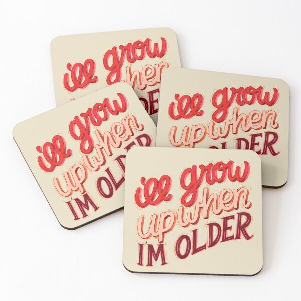 Item preview, It's Over, Nothing's Over... I'll Grow Up When I'm Older designed and sold by RebekahLynne.