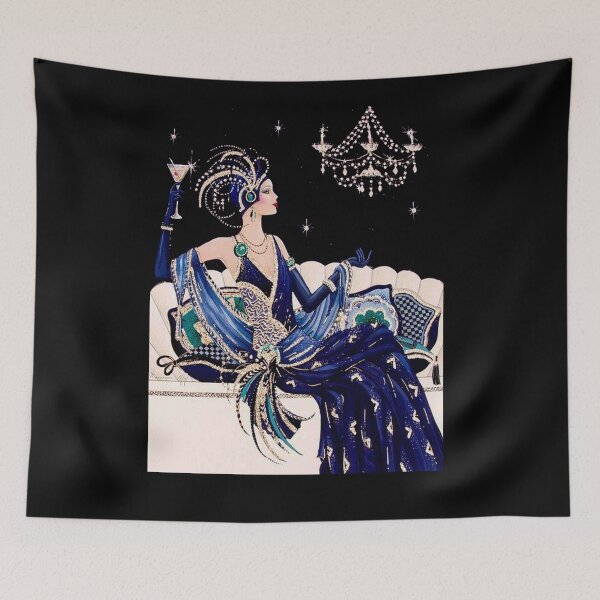 Item preview, FLAPPER : Vintage 1939 Fashion Magazine Advertising Print designed and sold by posterbobs.
