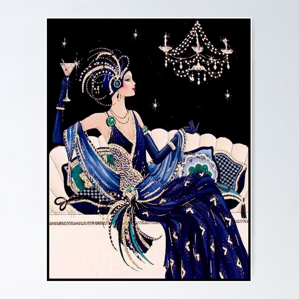 Item preview, FLAPPER : Vintage 1939 Fashion Magazine Advertising Print designed and sold by posterbobs.