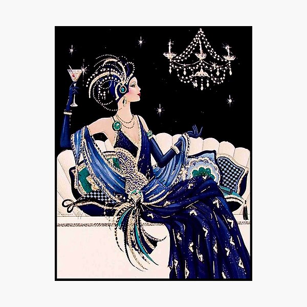 Item preview, FLAPPER : Vintage 1939 Fashion Magazine Advertising Print designed and sold by posterbobs.