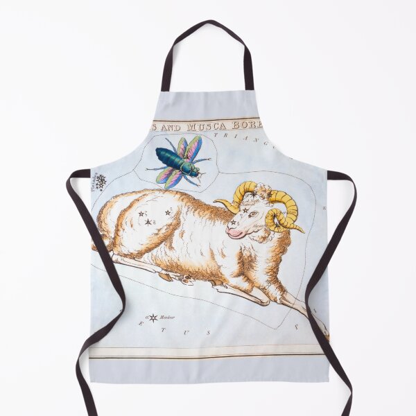 Item preview, Antique Constellation Map of Aries, Musca Borealis designed and sold by VintageArchive.
