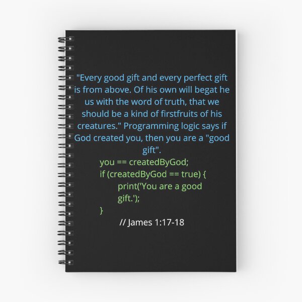 Item preview, "You Are a Good Gift" Logic in Python designed and sold by ChristianCoding.