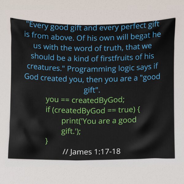 Item preview, "You Are a Good Gift" Logic in Python designed and sold by ChristianCoding.