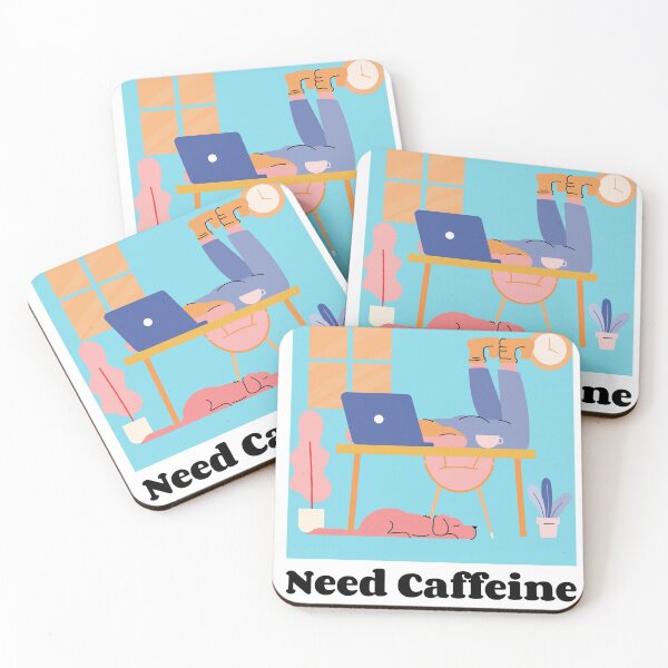 Item preview, Need Caffeine to Quarantine designed and sold by TAPDesigns.