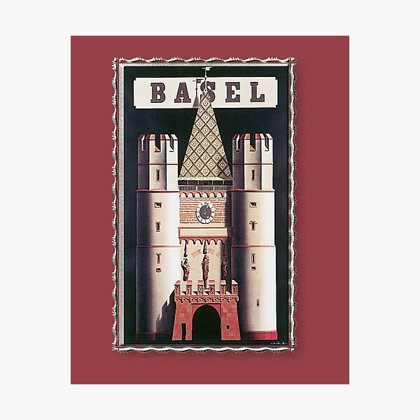 Item preview, Vintage Framed Art Basel Switzerland   designed and sold by SoldierAlways.