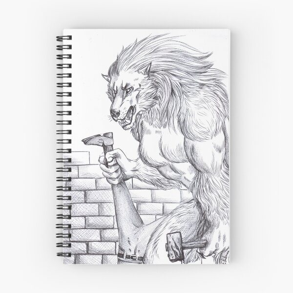 Item preview, Werewolf with an hammer designed and sold by Furiarossa.