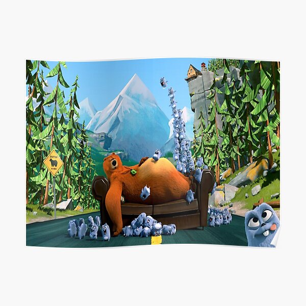 Grizzy and the Lemmings Poster