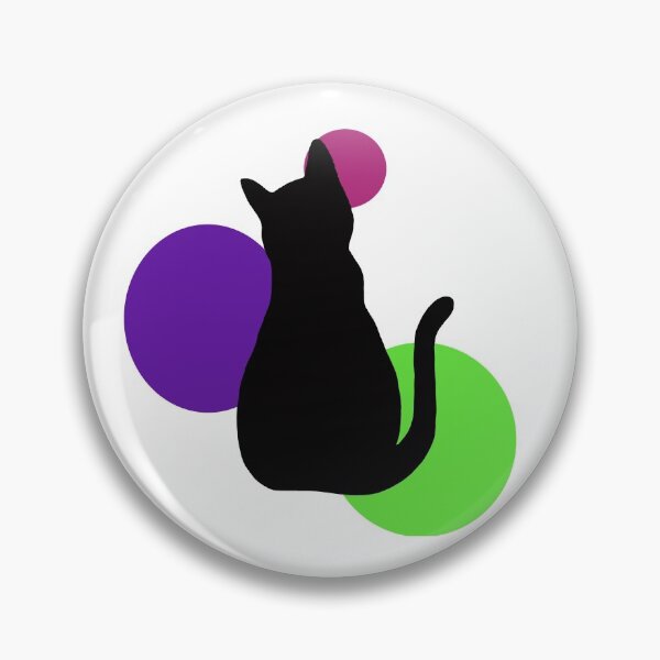 Item preview, Gato de salpicaduras de color designed and sold by rocksbysr.