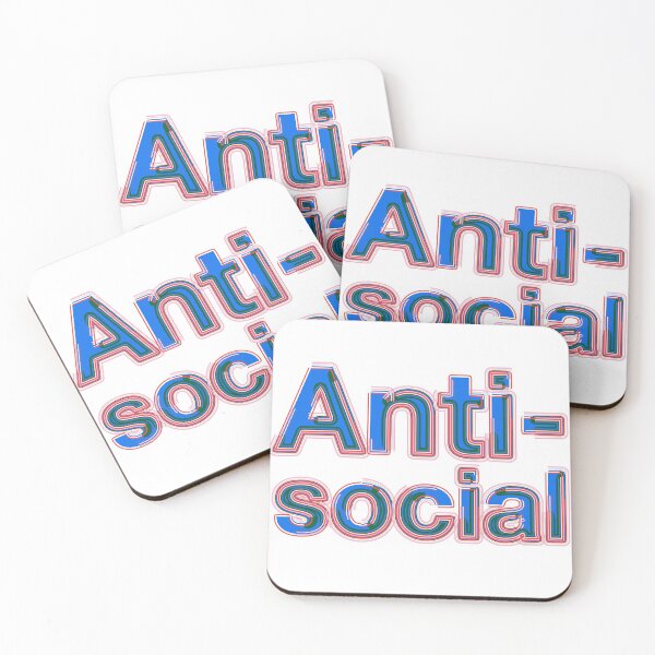 Item preview, Antisocial designed and sold by juliechicago.