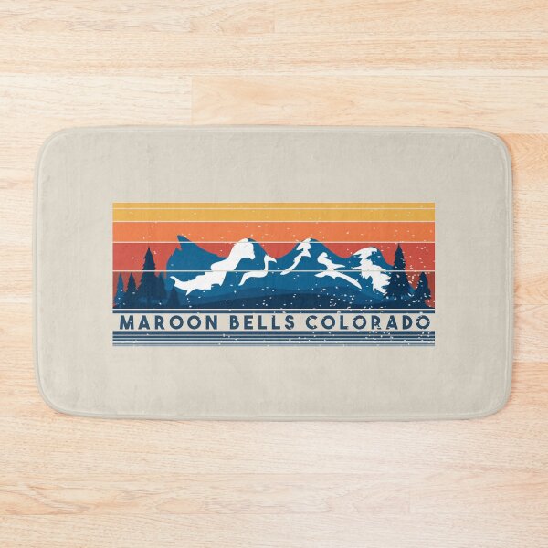 Item preview, Maroon Bells Colorado Mountains Vintage Sunset Retro designed and sold by Dexter Freeman.