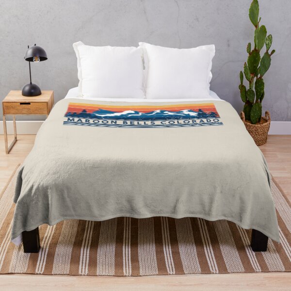 Item preview, Maroon Bells Colorado Mountains Vintage Sunset Retro designed and sold by Dexter Freeman.