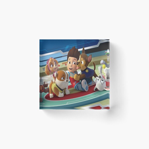 Paw Patrol Acrylic Block