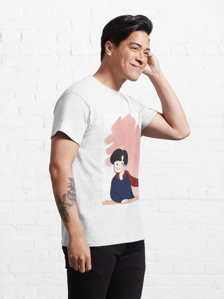 Alternate view of Couple Shirt (Male Side) Valentine's Day Classic T-Shirt