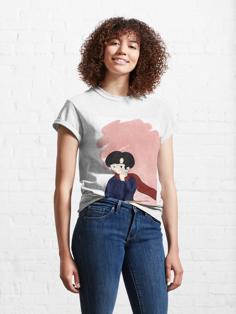 Alternate view of Couple Shirt (Male Side) Valentine's Day Classic T-Shirt