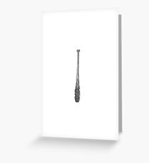 The Walking Dead Team Negan Greeting Card
