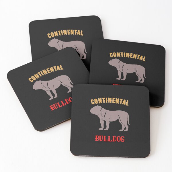 Aperçu de l'œuvre continental bulldog designs créée et vendue par fabricethomas.