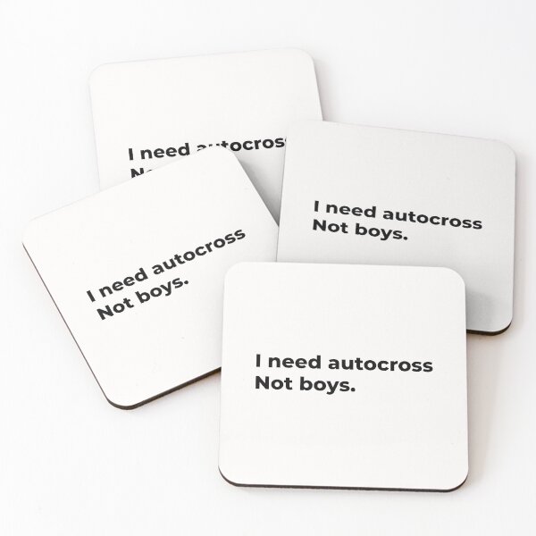 Item preview, Necesito autocross, no chicos. designed and sold by SmileMiau.