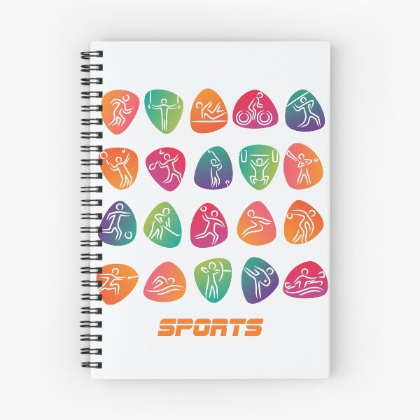 Item preview, Icon Sports with colored abstract shapes designed and sold by Haxino.
