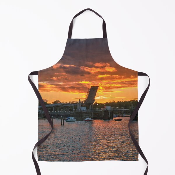 Item preview, Puesta de sol en la terminal del ferry de Fishbourne designed and sold by manateevoyager.