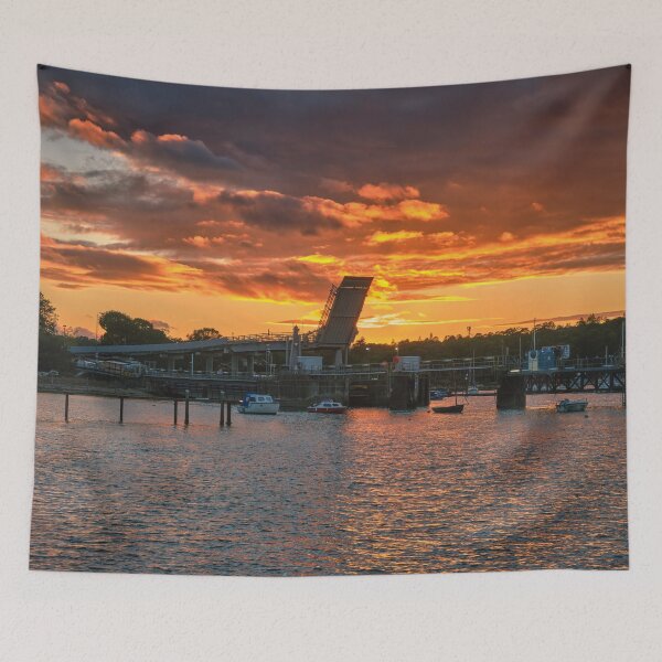 Item preview, Fishbourne Ferry Terminal Sunset designed and sold by manateevoyager.