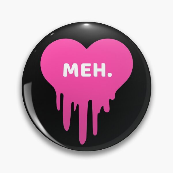 Artikelvorschau, Meh Valentines entworfen und verkauft von DiscGolfTees.