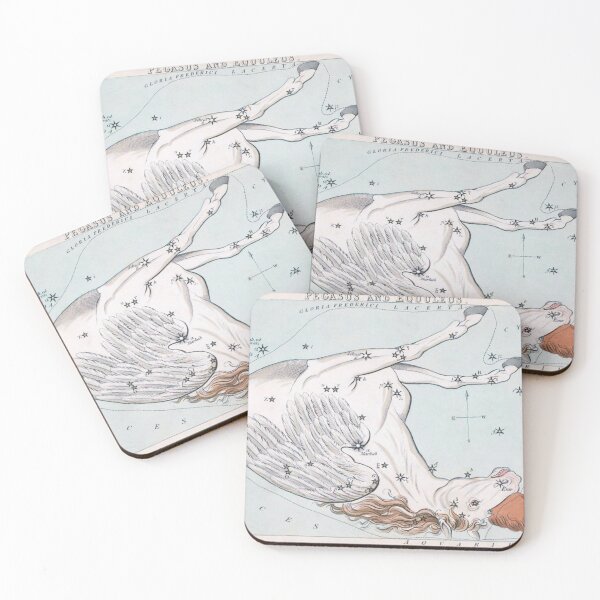 Item preview, Antique Constellation Map of Pegasus, Equuleus designed and sold by VintageArchive.